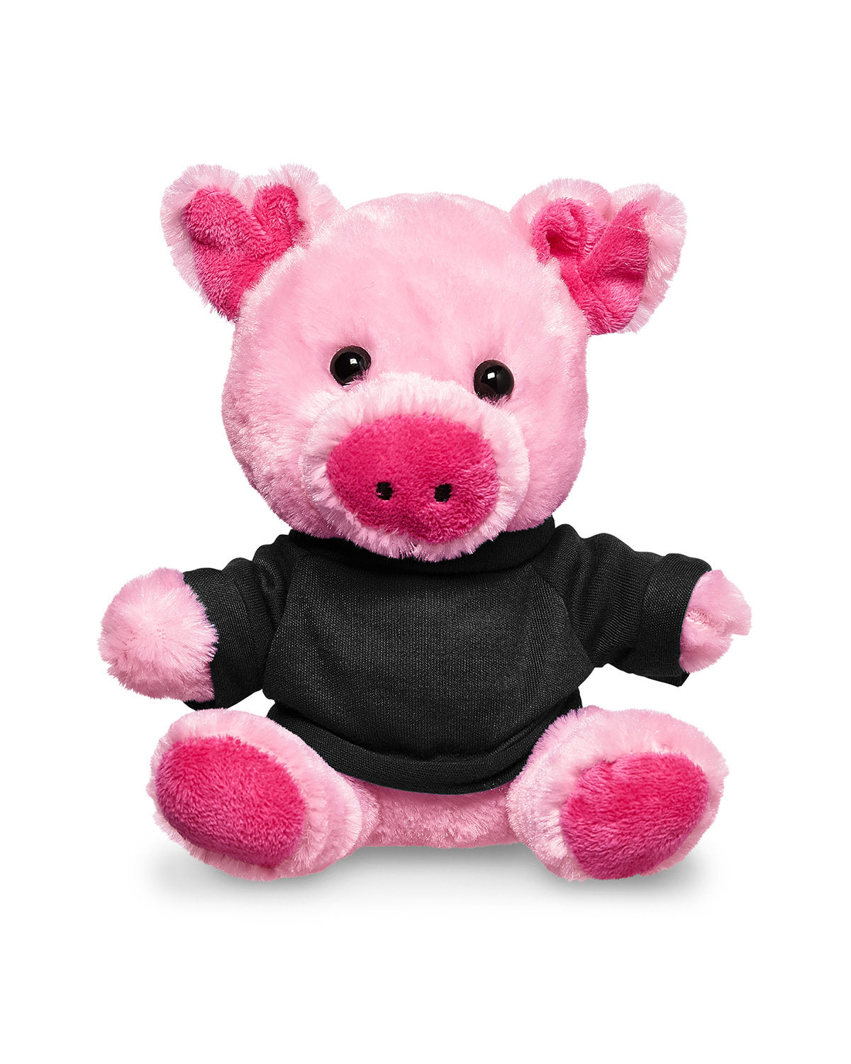 7" Plush Pig With T-Shirt