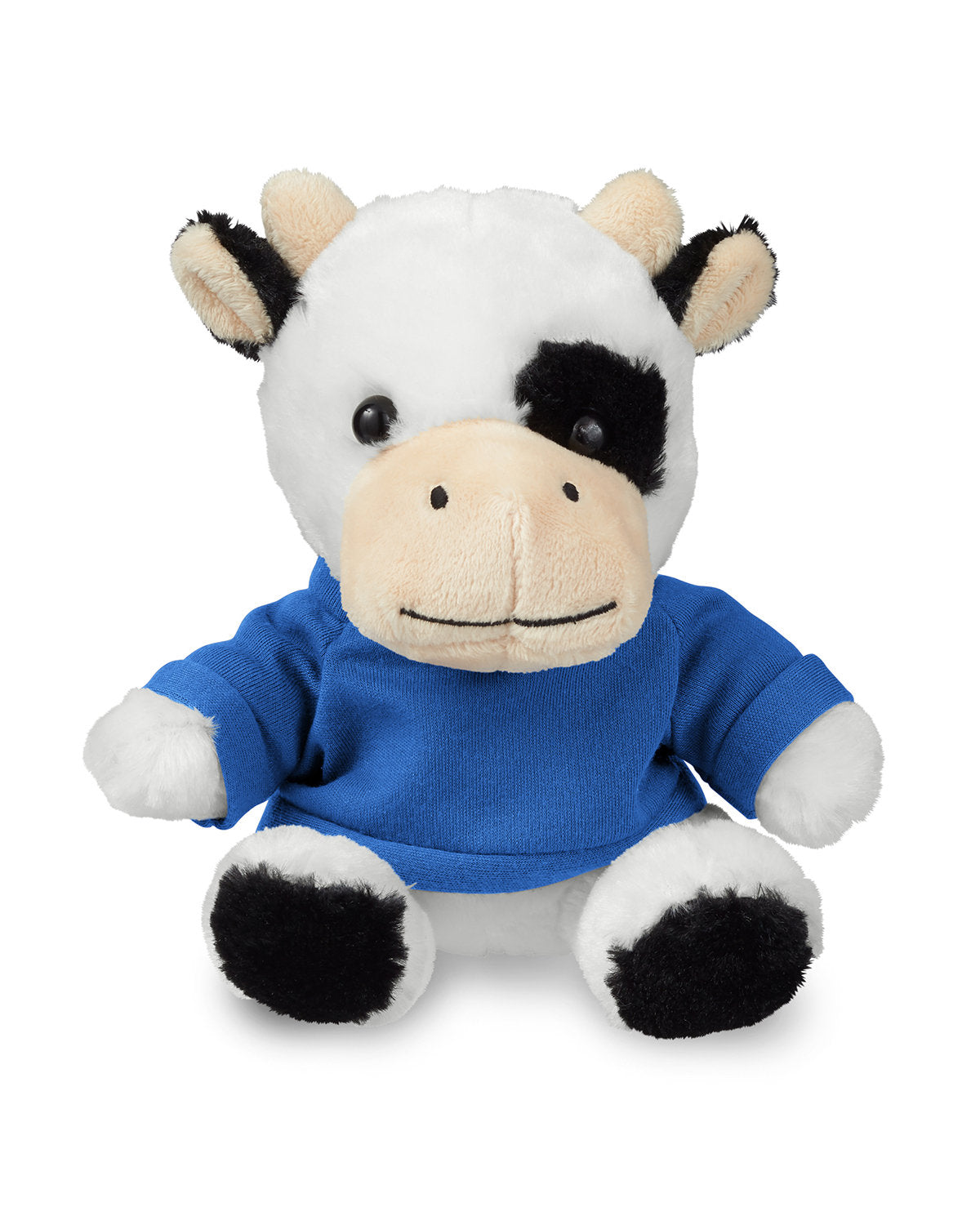 7" Plush Cow With T-Shirt