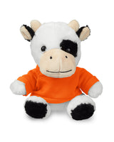 7" Plush Cow With T-Shirt