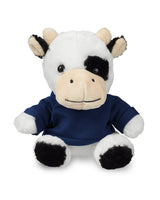 7" Plush Cow With T-Shirt