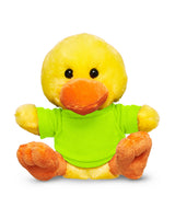 7" Plush Duck With T-Shirt