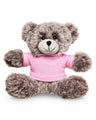 7" Soft Plush Bear With T-Shirt