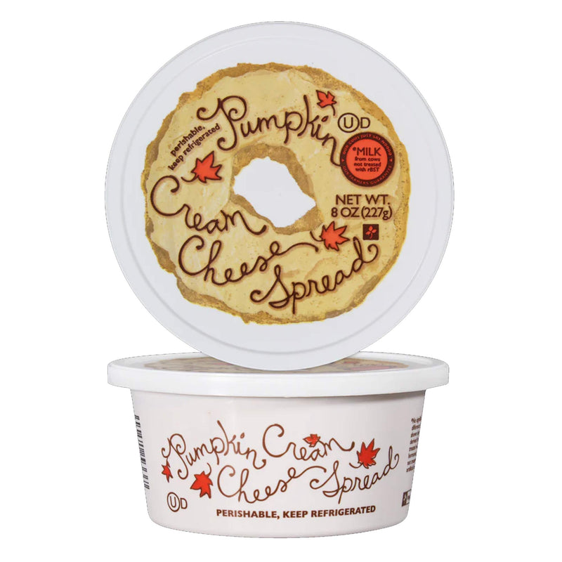 Pumpkin Cream Cheese Spread Fall Spiced Whipped Cream Cheese for Bagels and Desserts