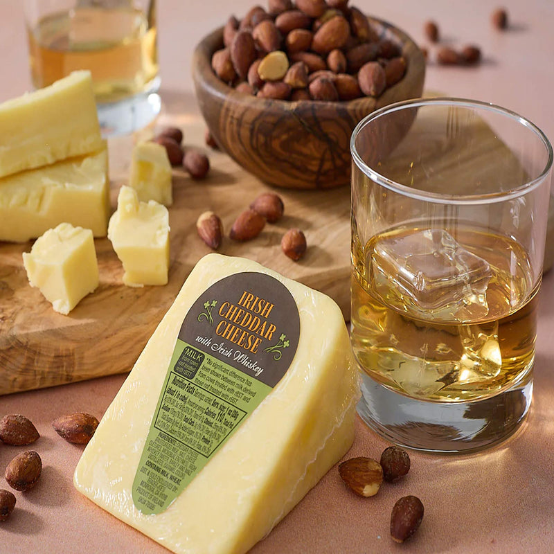 Irish Cheddar Cheese with Irish Whiskey