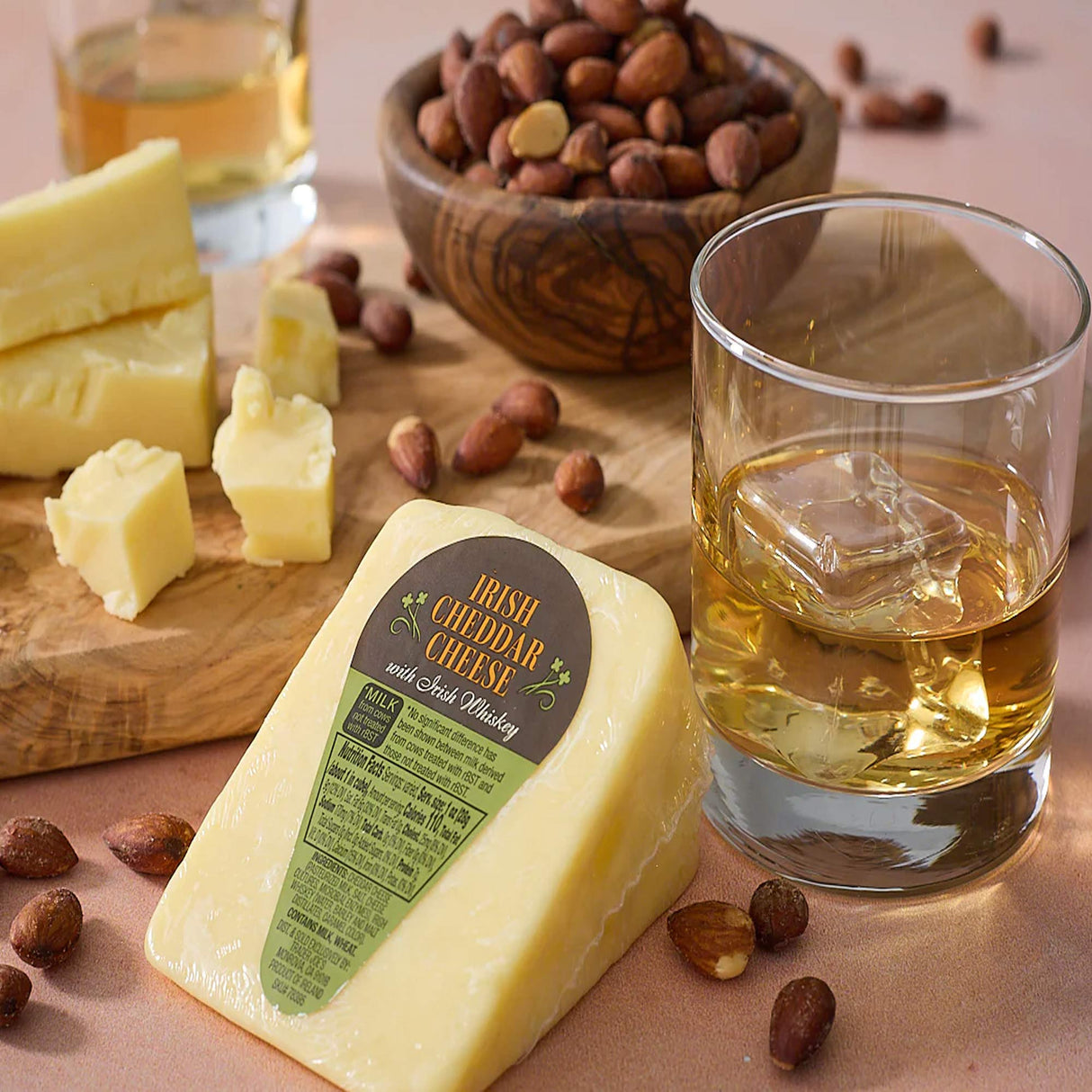 Irish Cheddar Cheese with Irish Whiskey