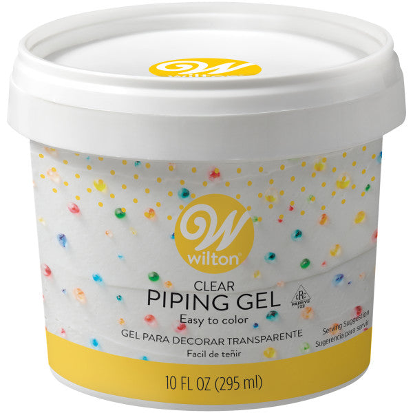 Wilton Clear Piping Gel – 10 oz. for Cake Decorating