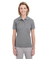 Ladies' Heathered Piqué Polo