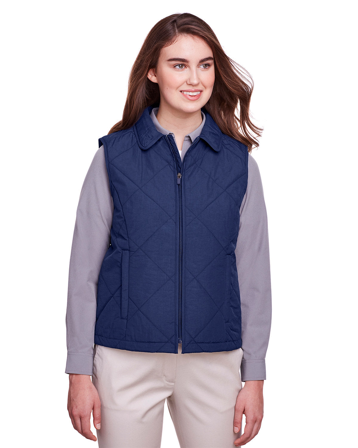 Ladies' Dawson Quilted Hacking Vest