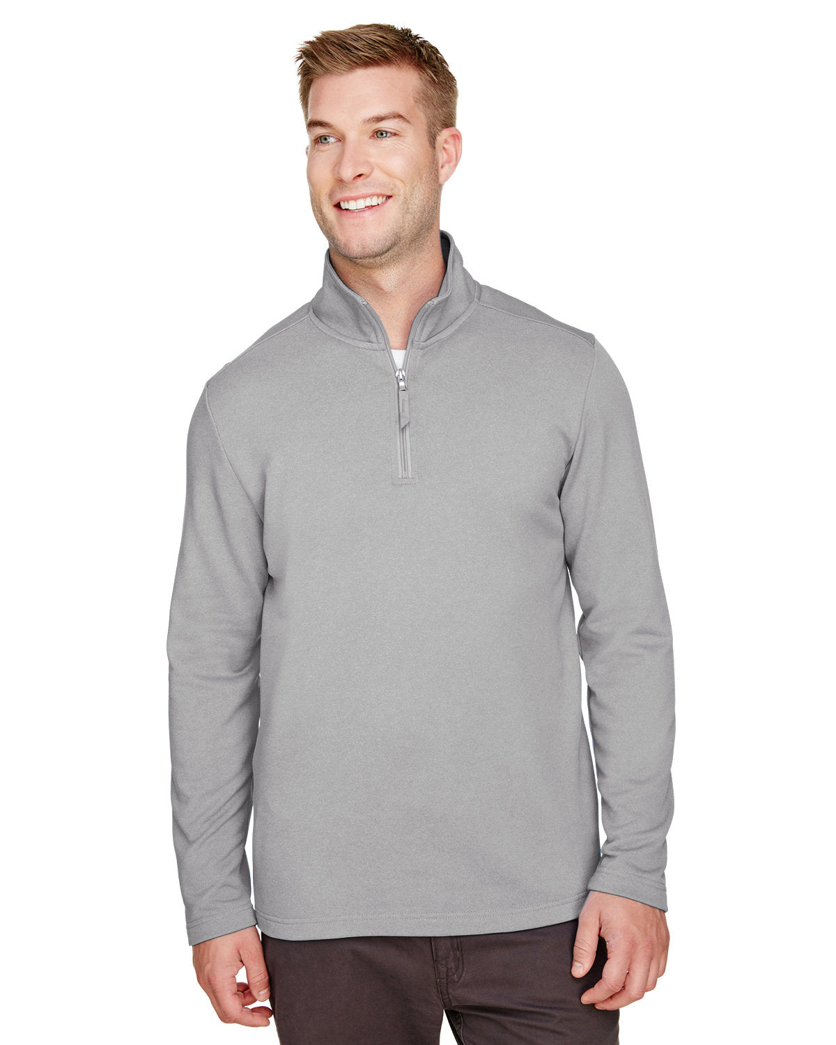 Men's Coastal Pique Fleece Quarter-Zip