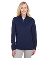 Ladies' Coastal Pique Fleece Quarter-Zip