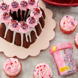Wilton 6-Cell Happy Valentine's Day Sprinkles Mix, 6.6 oz.