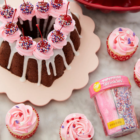 Wilton 6-Cell Happy Valentine's Day Sprinkles Mix, 6.6 oz.