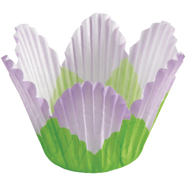 Wilton Lavender Petal Cupcake Liners, 24-Count