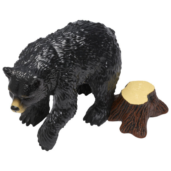 Black Bear Cake Topper, Woodland Animal Ready to Use Cake Decoration, Food Safe