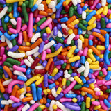 Rainbow Sprinkles Large 26oz Pack Sprinkle Mix, Fancy Sprinkles For Cake Decorating, Handheld Container