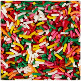 Wilton Rainbow Jimmies Sprinkles, 6.25 oz.