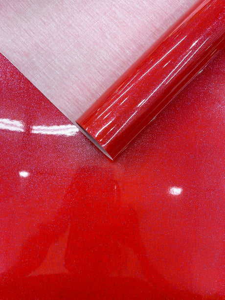 Ultra Sparkle Glitter Upholstery Vinyl Fabric - Glitter Texture, 54" Width (1 Yard)