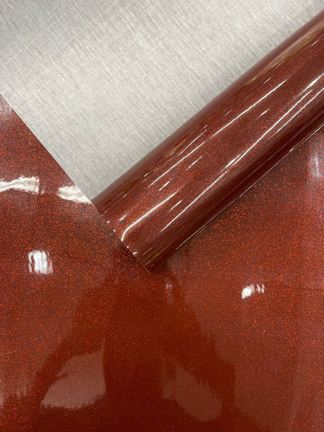 Ultra Sparkle Glitter Upholstery Vinyl Fabric - Glitter Texture, 54" Width (1 Yard)