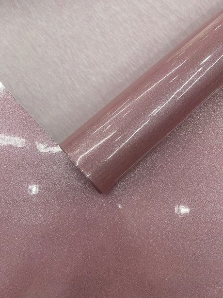 Ultra Sparkle Glitter Upholstery Vinyl Fabric - Glitter Texture, 54" Width (1 Yard)