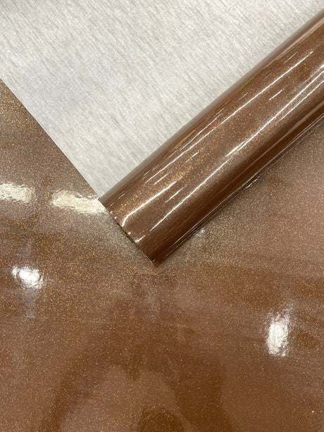 Ultra Sparkle Glitter Upholstery Vinyl Fabric - Glitter Texture, 54" Width (1 Yard)
