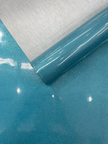 Ultra Sparkle Glitter Upholstery Vinyl Fabric - Glitter Texture, 54" Width (1 Yard)