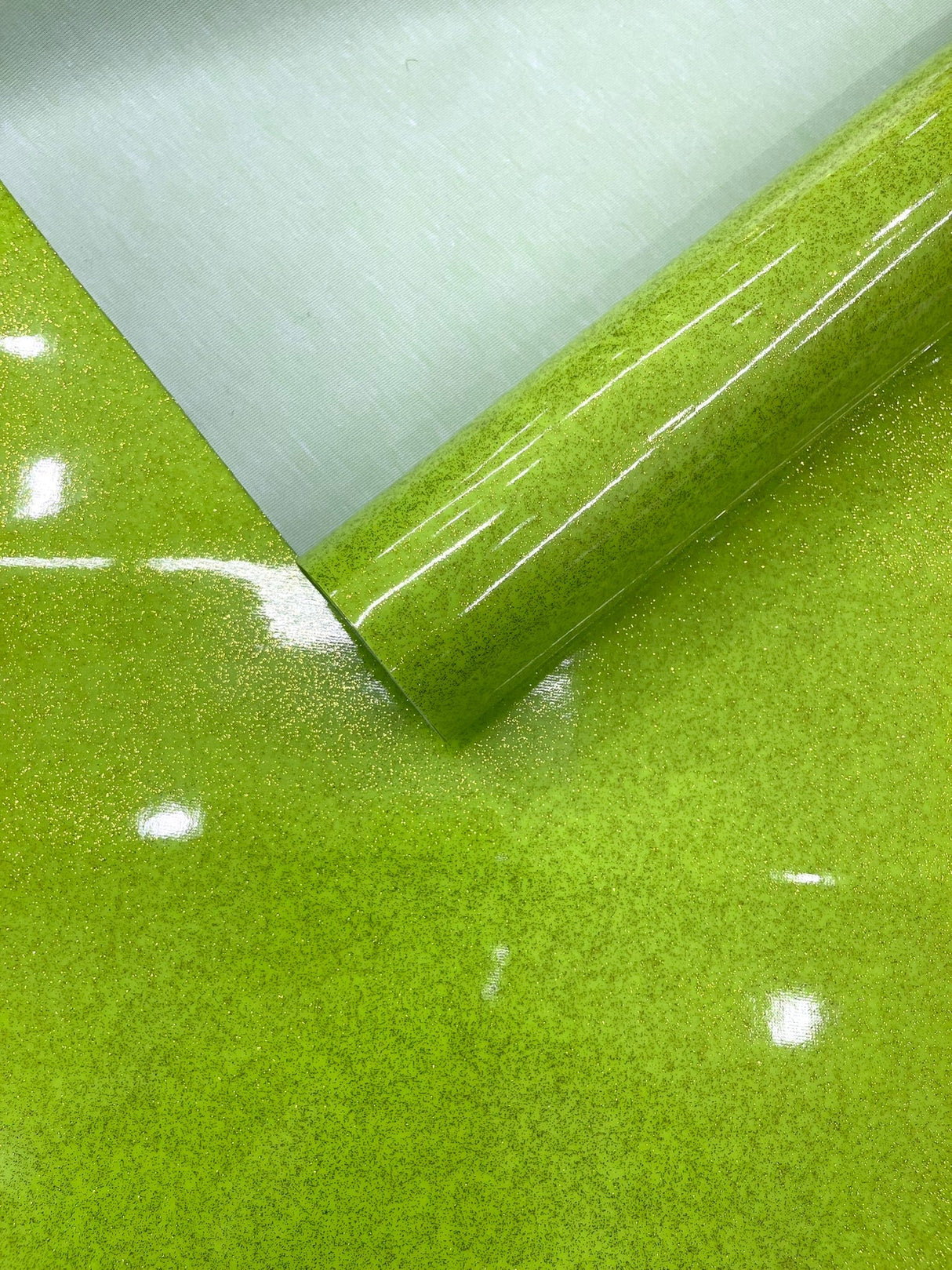 Ultra Sparkle Glitter Upholstery Vinyl Fabric - Glitter Texture, 54" Width (1 Yard)