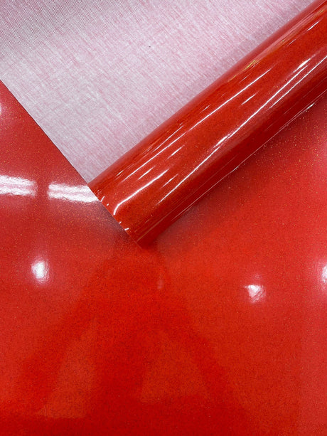 Ultra Sparkle Glitter Upholstery Vinyl Fabric - Glitter Texture, 54" Width (1 Yard)