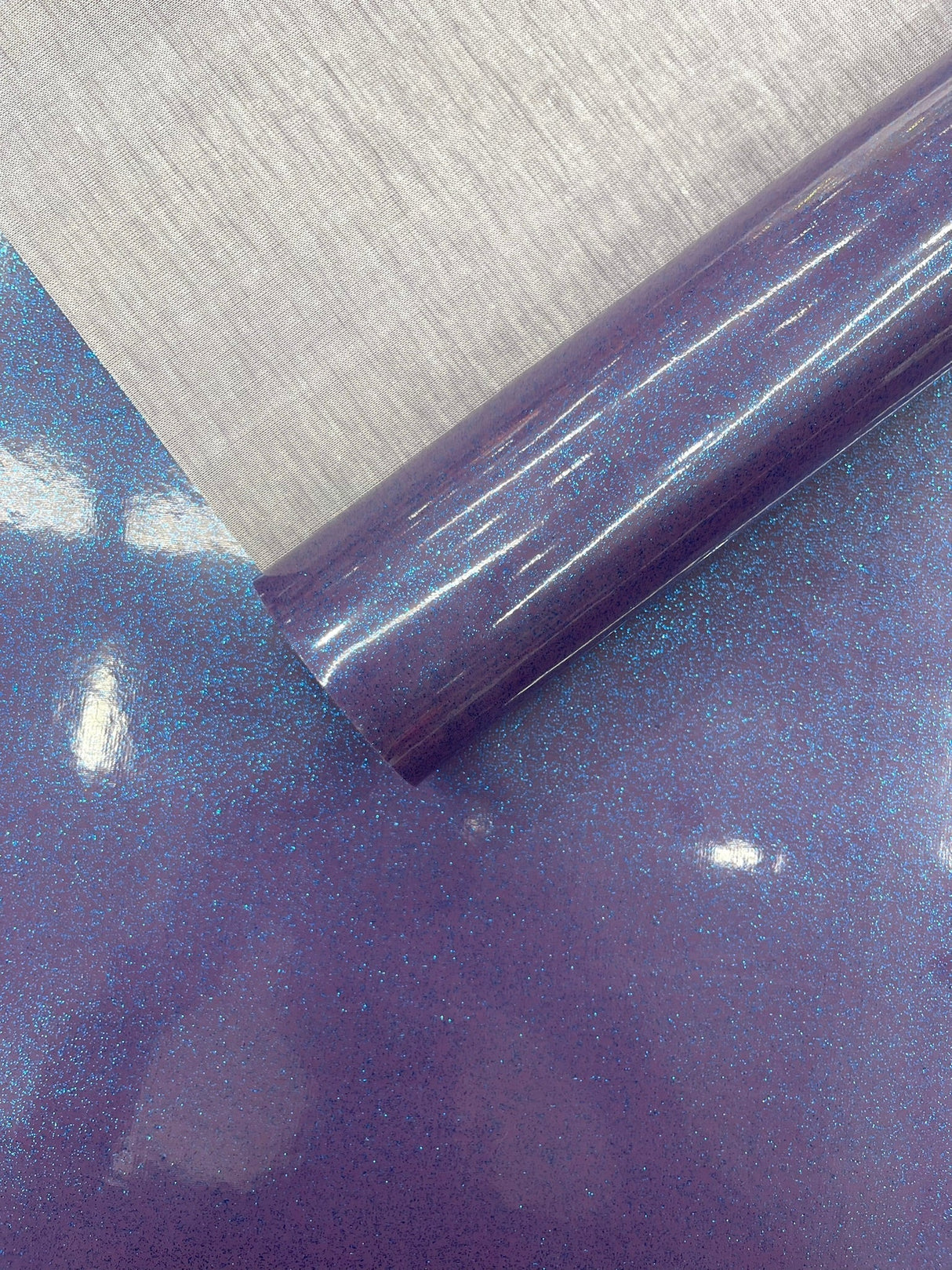 Ultra Sparkle Glitter Upholstery Vinyl Fabric - Glitter Texture, 54" Width (1 Yard)