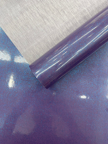 Ultra Sparkle Glitter Upholstery Vinyl Fabric - Glitter Texture, 54" Width (1 Yard)