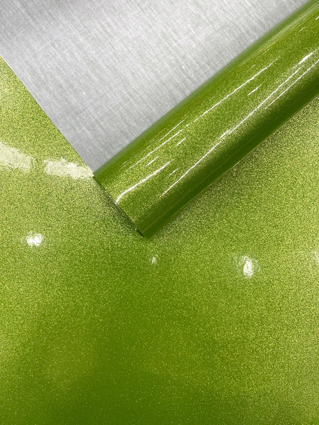Ultra Sparkle Glitter Upholstery Vinyl Fabric - Glitter Texture, 54" Width (1 Yard)
