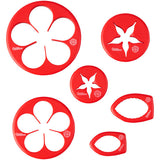 Wilton Gum Paste Rose Cut-Outs Set, 6-Piece