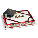 Graduation Mega Hat Set Cake Kit with Diploma - 3 piece set