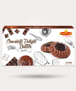 United King Chocolate Delight Butter Biscuits