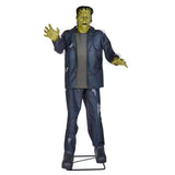 7-ft Animated LED Frankensteins Monster Halloween Decoration with Lighted Neck Bolts