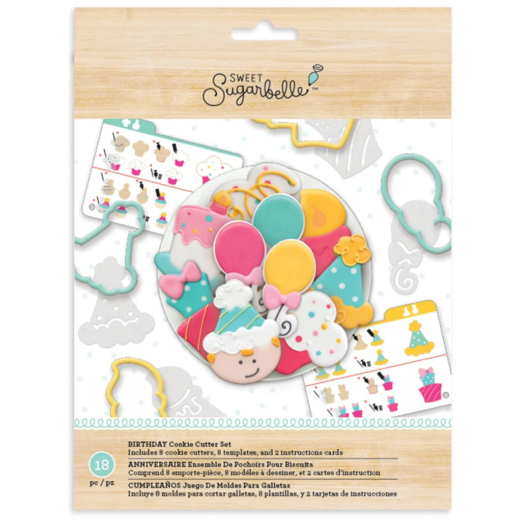 Sweet Sugerbelle Cutter Birthday Set 18pc