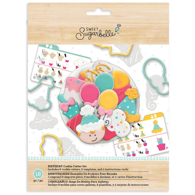 Sweet Sugerbelle Cutter Birthday Set 18pc