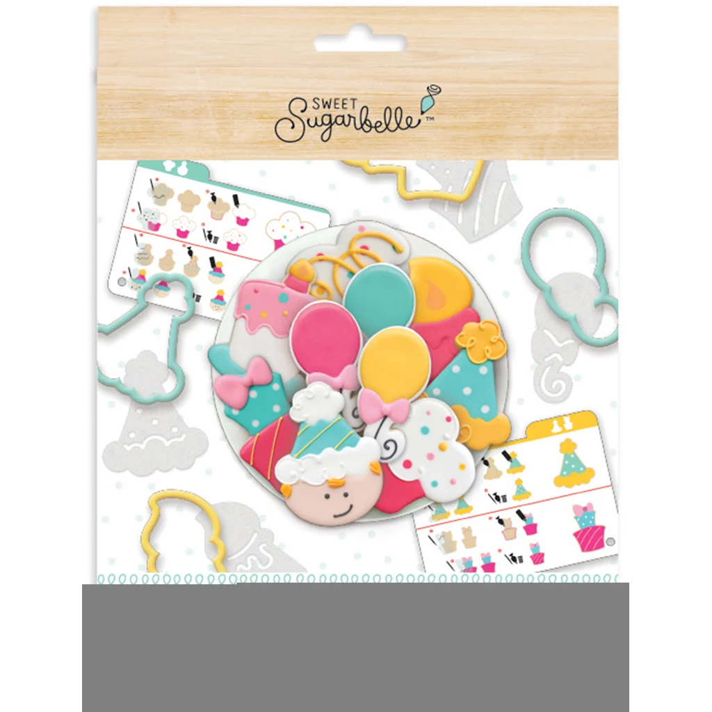 Sweet Sugerbelle Cutter Birthday Set 18pc