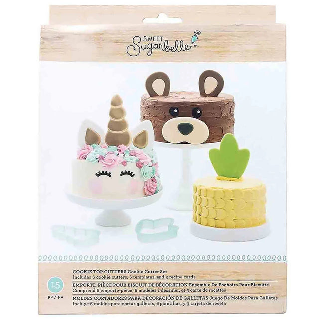 Sweet Sugerbelle Cake Top Cutter Set