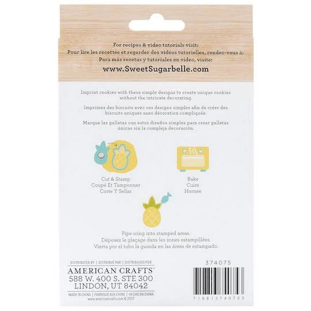 Sweet Sugerbelle Stamp and Cutter Tropical Set