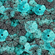 Swim Knit Nylon Spandex Urchin Print By The Yard