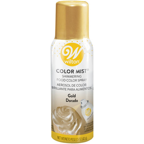 Wilton Gold Color Mist Shimmering Food Color Spray – 1.5 oz.