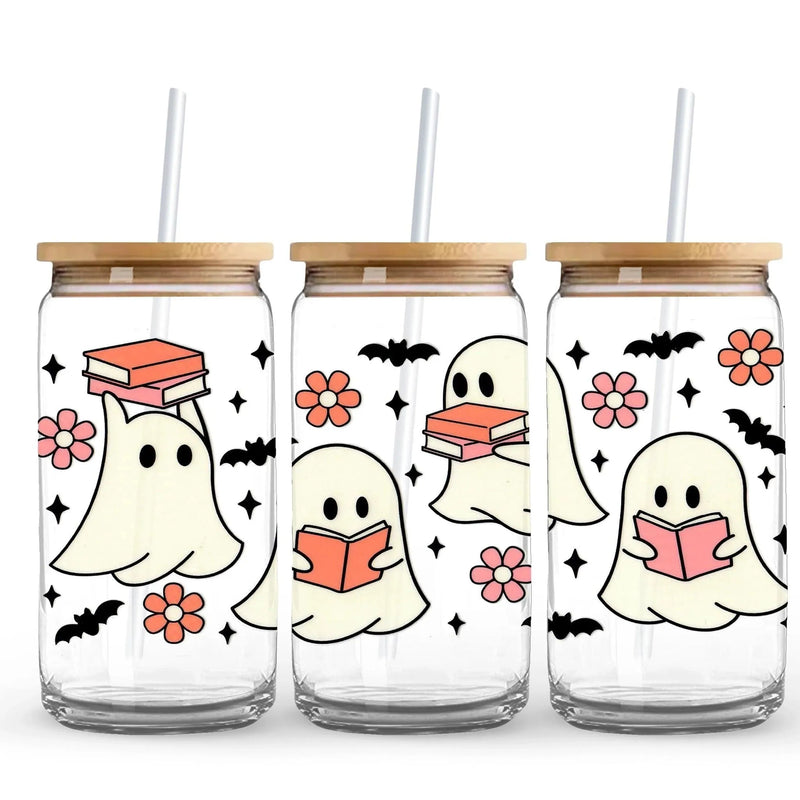 UV DTF Wrap -  Ghost Story Books (9.7" x 4.3")