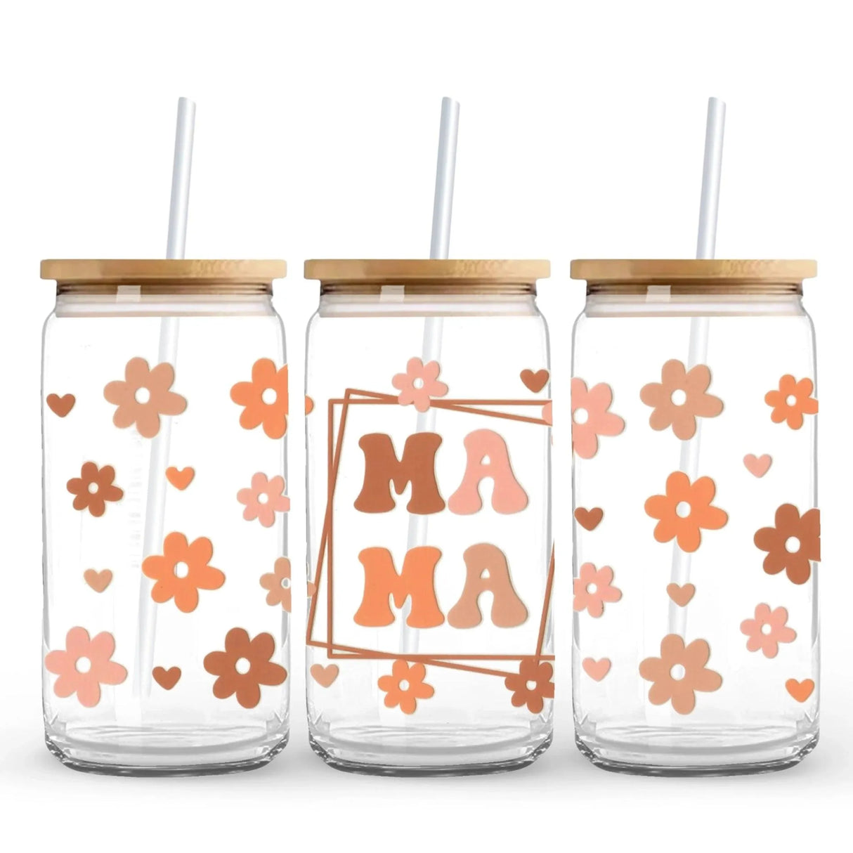 UV DTF Wrap - Groovy Mama (9.7" x 4.3")