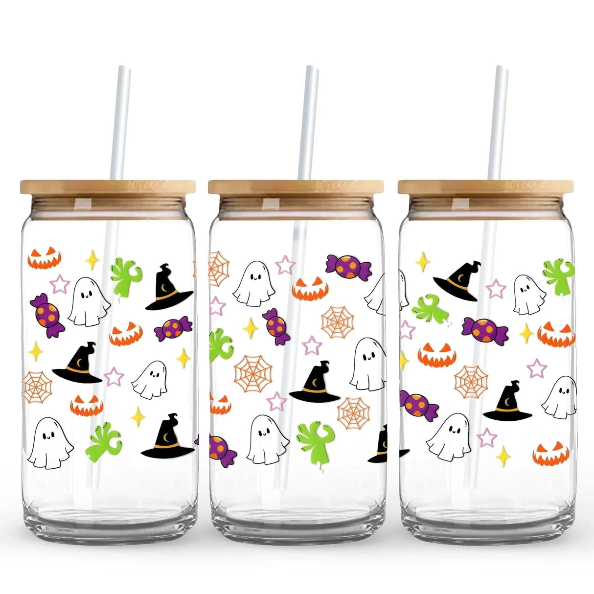 UV DTF Wrap -  Halloween Holiday (9.7" x 4.3")