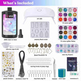 UV Resin Kit - Keychain, Jewelry & Light