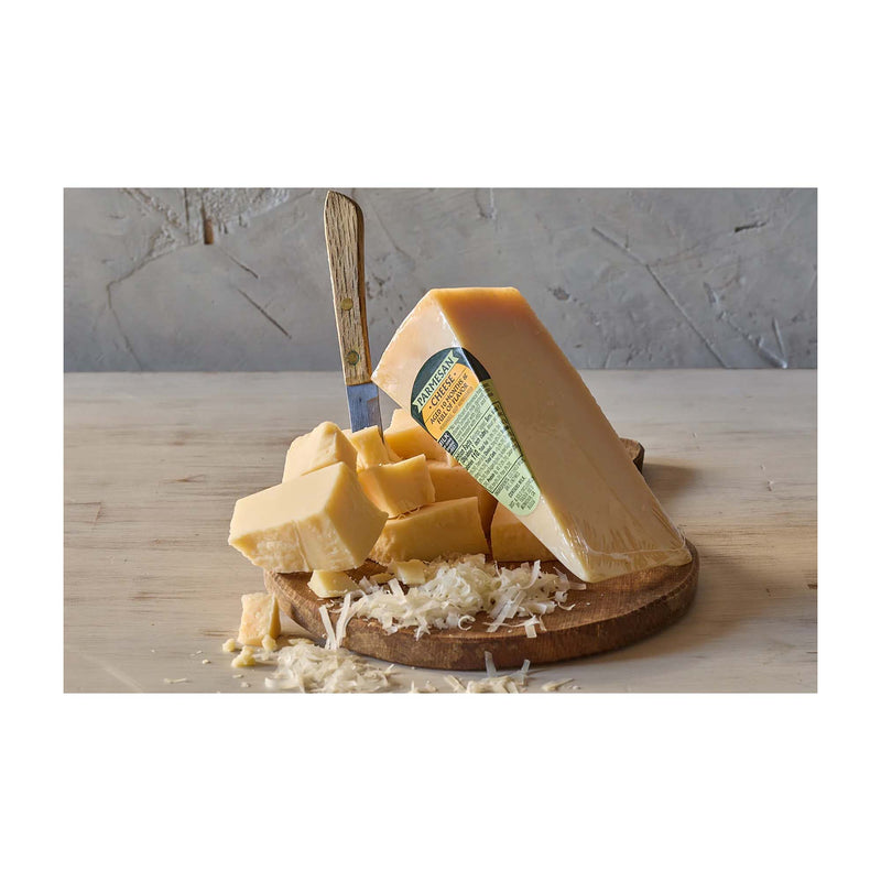 Parmesan Cheese Sharp, Savory, Hard, Granular Texture