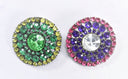 Rhinestone Connector Multi-Color Gemstone Slider