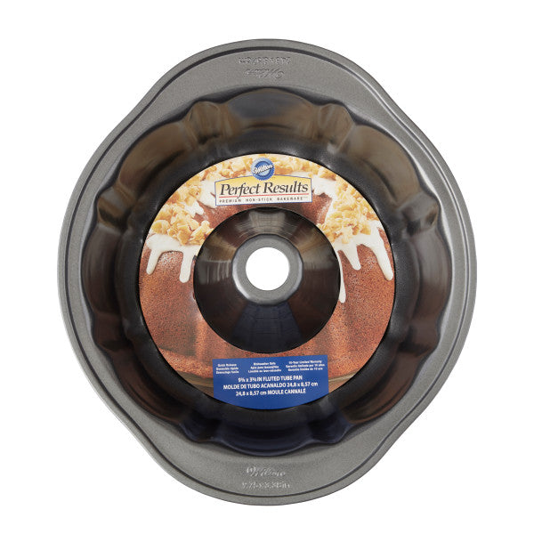 Wilton Perfect Results Non-Stick Fluted Tube Pan – 9 Inch