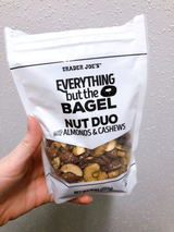Everything But the Bagel Nut Duo – Savory Mixed Nuts with a Flavorful Twist