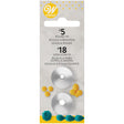 Wilton Open Star and Round Cake Decorating Tip Set, 2-Piece Tip 5 and 18